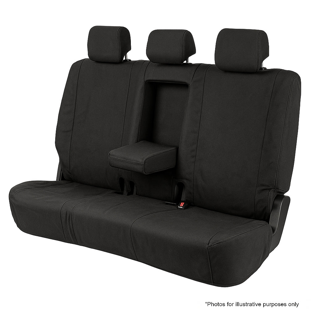 Ford Ranger Next-Gen Dual Cab IRONSKIN Canvas Seat Covers (05/2022-ON)