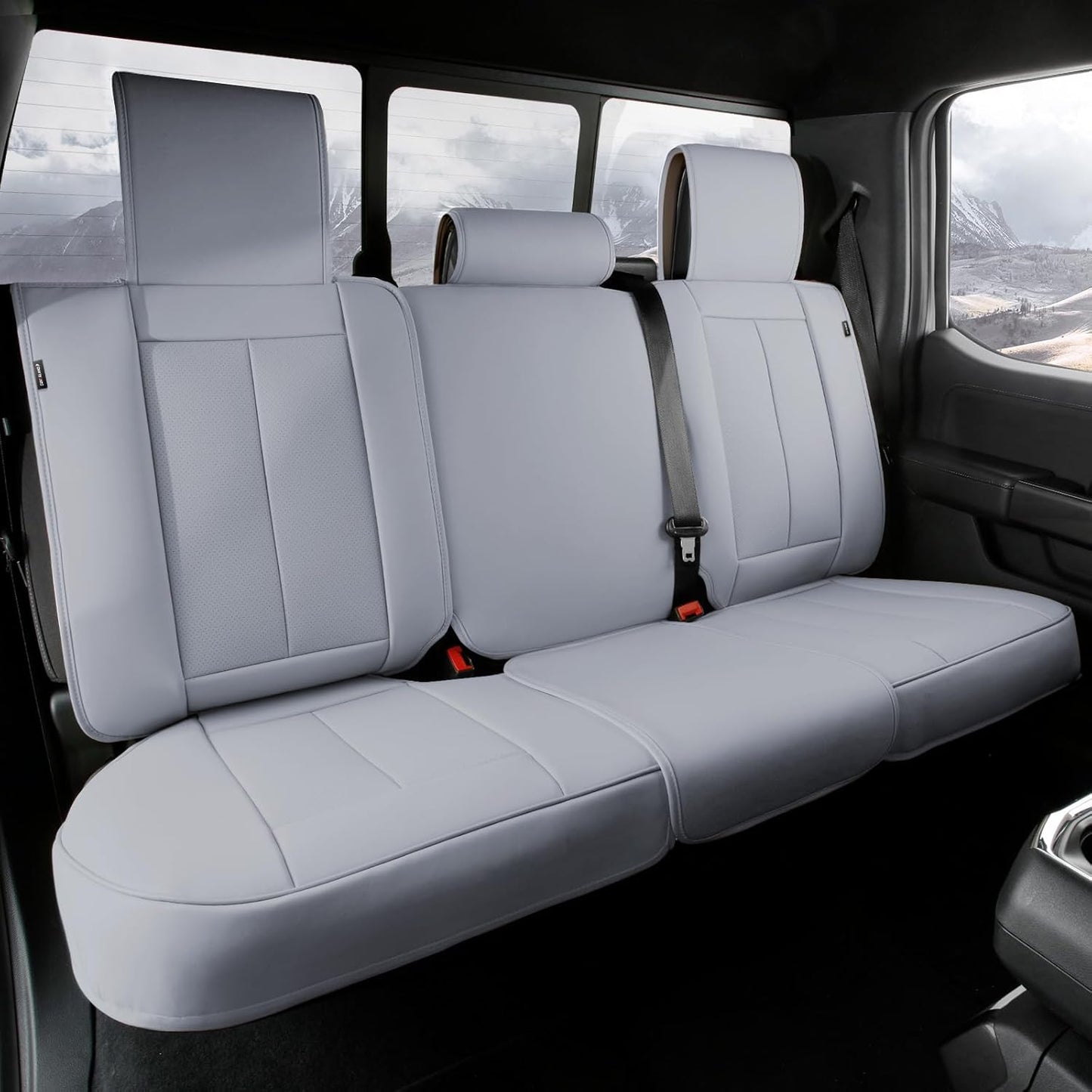 Leather Rear Seat Covers (Universal)