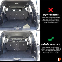 Toyota Landcruiser 300 Series Neoprene+ Rear 40/20/40 Seat Covers (07/2021-ON)