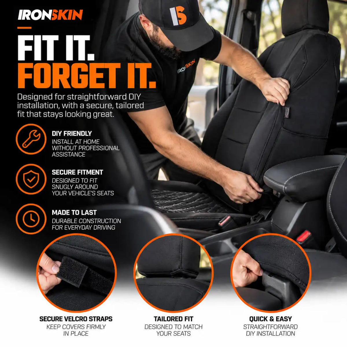 Toyota LandCruiser 79 Series Neoprene Seat Covers (10/1999-ON) - Two Row Bundle