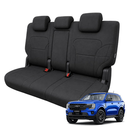 Ford Everest Next-Gen UB Neoprene Rear Seat Covers (07/2022-ON)