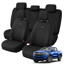 Ford Ranger Next-Gen RA Neoprene+ Front & Rear Seat Cover Bundle (05/2022-ON)