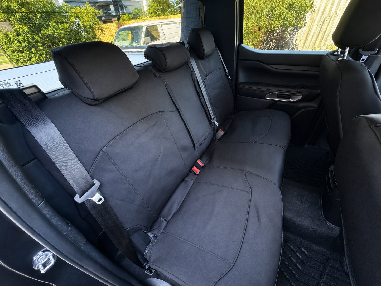Ford Ranger Next-Gen RA Neoprene+ Front & Rear Seat Cover Bundle (05/2022-ON)