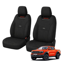 Ford Ranger Raptor RA Next-Gen Neoprene Front Seat Covers (05/2022-ON)