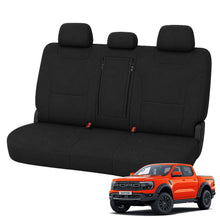 Ford Ranger Raptor RA Next-Gen Neoprene Rear Seat Covers (05/2022-ON)