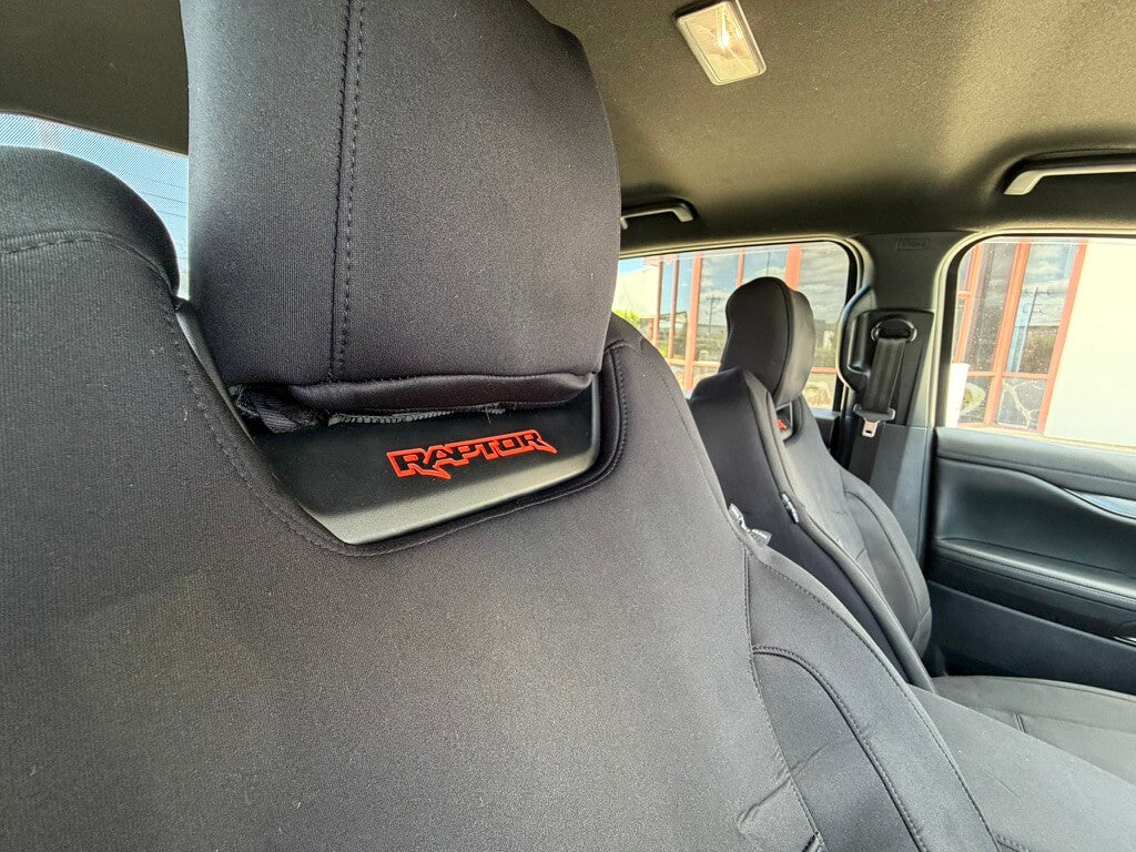 Ford Ranger Raptor RA Next-Gen IRONSKIN Neoprene Seat Covers (07/2022-ON)