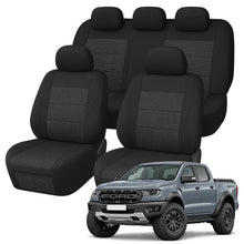 Ford Ranger Raptor PX3 Comfort Jacquard Seat Covers (07/2018-04/2022)