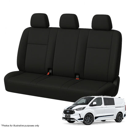 Ford Transit Custom AV Double Cab Neoprene Seat Cover Bundle (08/2023-ON)
