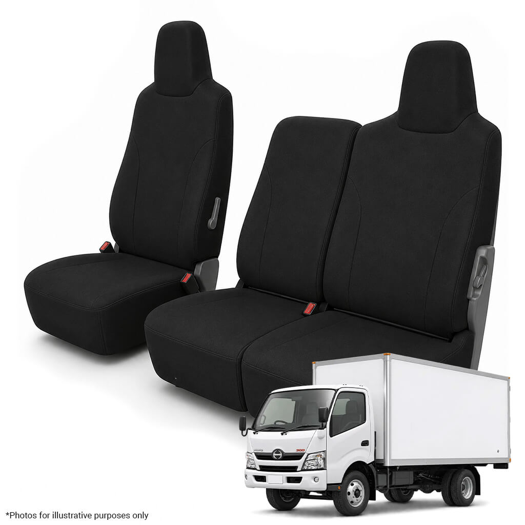 Hino 300 Wide Cab Neoprene Seat Covers (08/2011-ON)