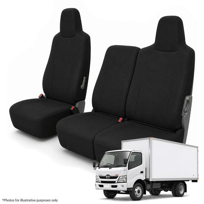 Hino 300 Wide Cab Neoprene Seat Covers (08/2011-ON)