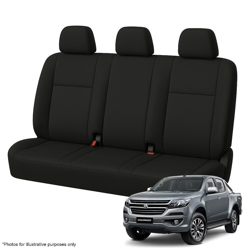 Holden Colorado RG Neoprene Rear Seat Covers (06/2012-06/2020)