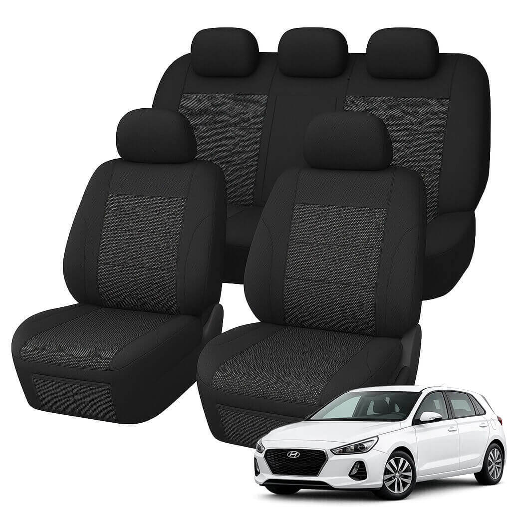 Hyundai i30 PD / PD2 Comfort Jacquard Seat Covers (03/2017-ON)