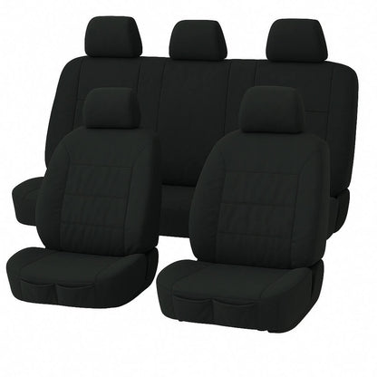 Mitsubishi Triton MQ/MR Dual Cab Canvas Seat Covers (01/2015-11/2023)