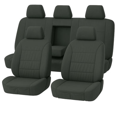 Toyota Hilux N80 SR/SR5+ Dual Cab Canvas Seat Covers (07/2015-ON)