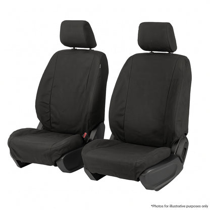 Ford Ranger Next-Gen Dual Cab IRONSKIN Canvas Seat Covers (05/2022-ON)