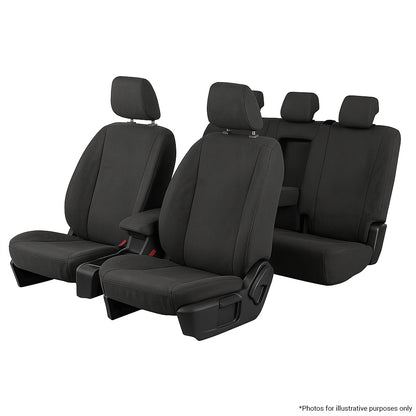 Ford Ranger Next-Gen Dual Cab IRONSKIN Canvas Seat Covers (05/2022-ON)