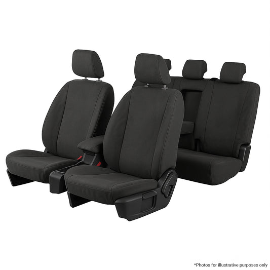 Ford Ranger Next-Gen Dual Cab IRONSKIN Canvas Seat Covers (05/2022-ON)