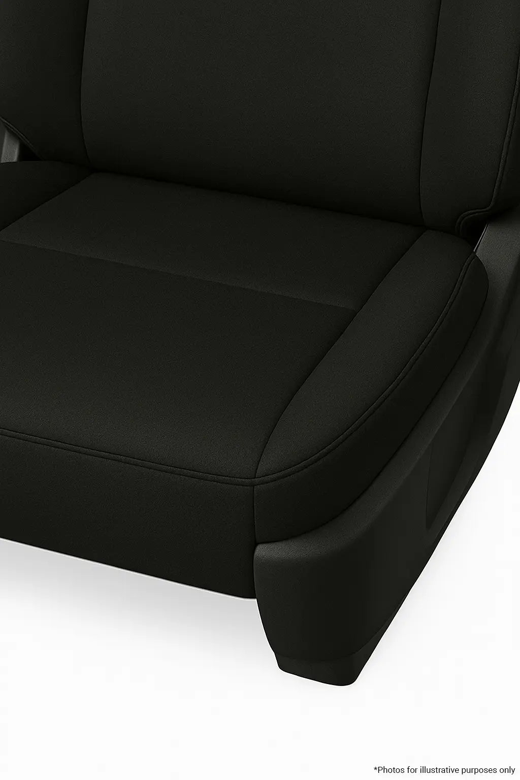 Mitsubishi Triton MQ/MR Dual Cab IRONSKIN Neoprene Seat Covers (01/2015-11/2023) Bottom Close Up