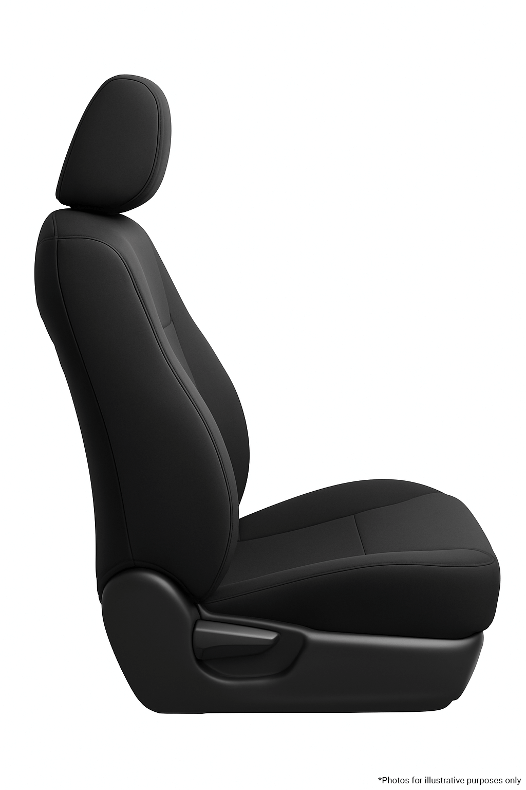 Volkswagen Amarok NF Dual Cab IRONSKIN Neoprene+ Seat Covers (06/2023-ON) Front Seat Side Angle