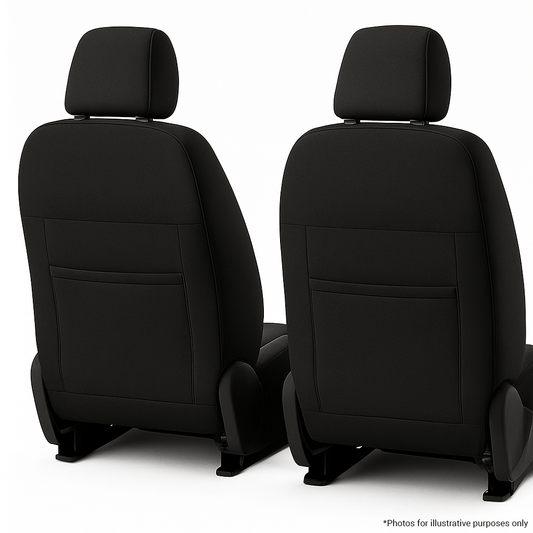 Universal IRONSKIN Neoprene Front Seat Covers Front Seat Pair Rear Angle
