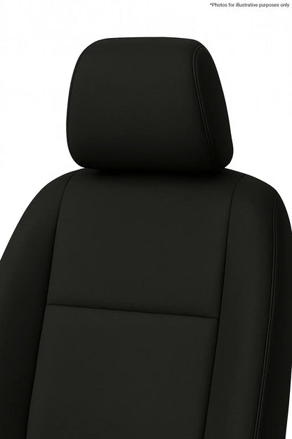 Mitsubishi Triton MQ/MR Dual Cab IRONSKIN Neoprene Seat Covers (01/2015-11/2023) Top Close Up