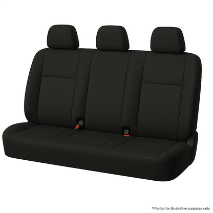 Nissan Navara NP300 Series 5 Dual Cab IRONSKIN Neoprene+ Seat Covers (12/2020-ON) Rear Seats