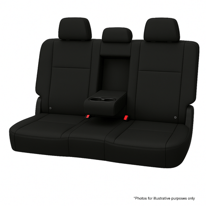 Nissan Patrol Y62 IRONSKIN Neoprene+ Seat Covers (02/2013-ON) Rear Seats