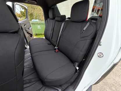 Isuzu D-MAX (RG) Dual Cab Neoprene Seat Covers (07/2020-ON) - Two Row Bundle