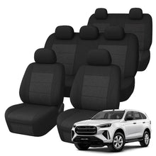 Isuzu MU-X RJ (7 Seater) Comfort Jacquard Seat Covers (06/2021-ON)