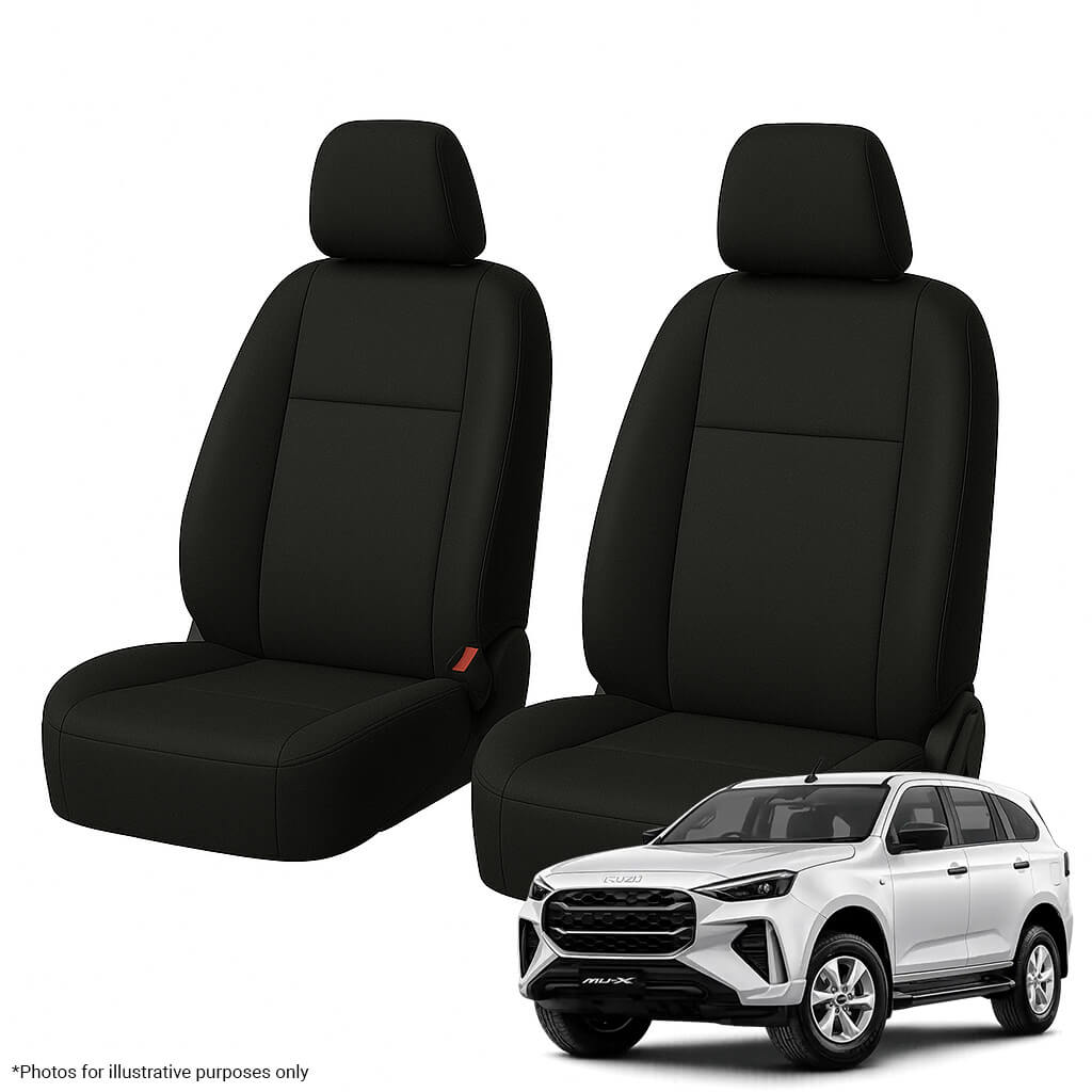 Isuzu MU-X RJ Neoprene Seat Covers (06/2021-ON) - Two Row Bundle
