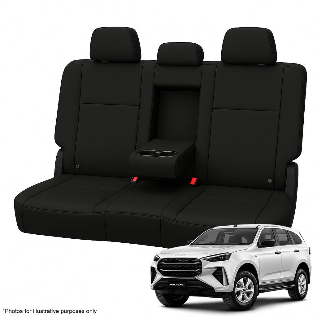 Isuzu MU-X RJ Neoprene Seat Covers (06/2021-ON) - Two Row Bundle