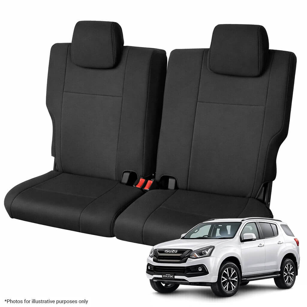 Isuzu MU-X UC Neoprene Seat Covers (11/2013-05/2021) - Three Row Bundle