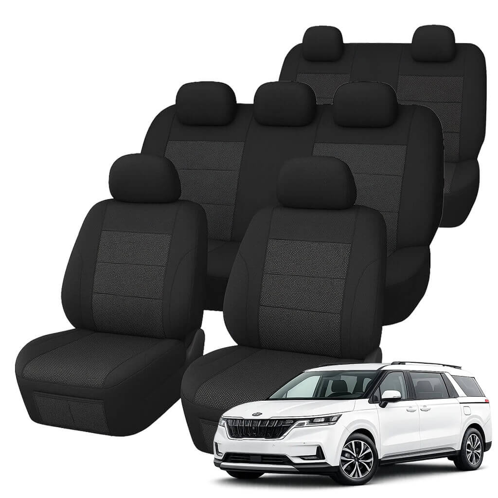 Kia Carnival KA4 S / Si / SLi (7 Seater) Comfort Jacquard Seat Covers (09/2020-ON)
