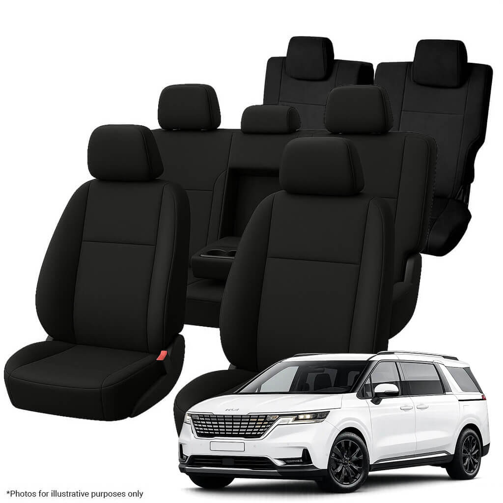Kia Carnival KA4 Neoprene Seat Covers (09/2020-ON) - Three Row Bundle