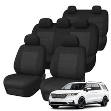 Kia Carnival KA4 Platinum (7 Seater) Comfort Jacquard Seat Covers (09/2020-ON)