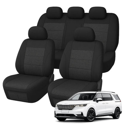 Kia Carnival KA4 Platinum (5 Seater) Comfort Jacquard Seat Covers (09/2020-ON)