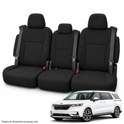 Kia Carnival KA4 Rear Neoprene Seat Covers (09/2020-ON)