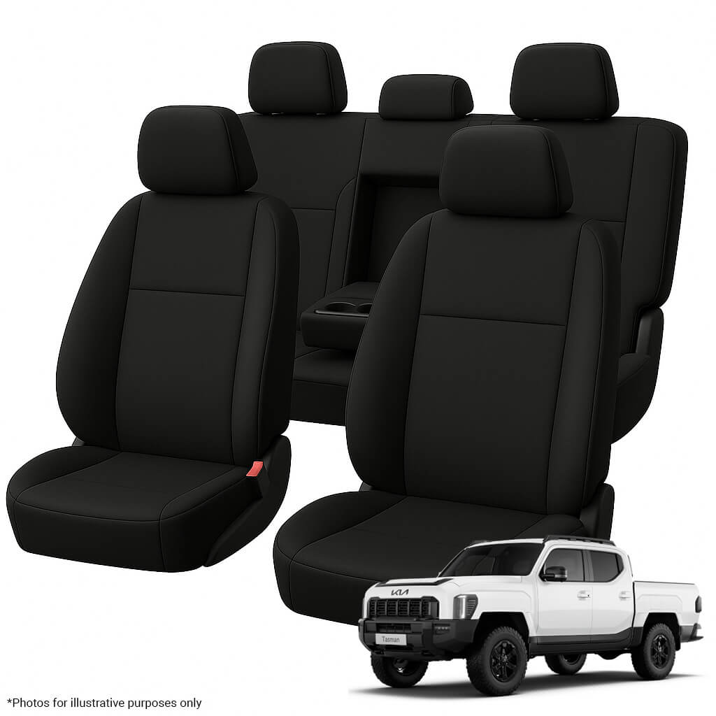Kia Tasman X-Pro Neoprene Front & Rear Seat Cover Bundle (2025-ON)