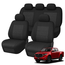 Mazda BT-50 TF XTR / GT / SP / THUNDER Dual Cab Comfort Jacquard Covers (07/2020-ON)