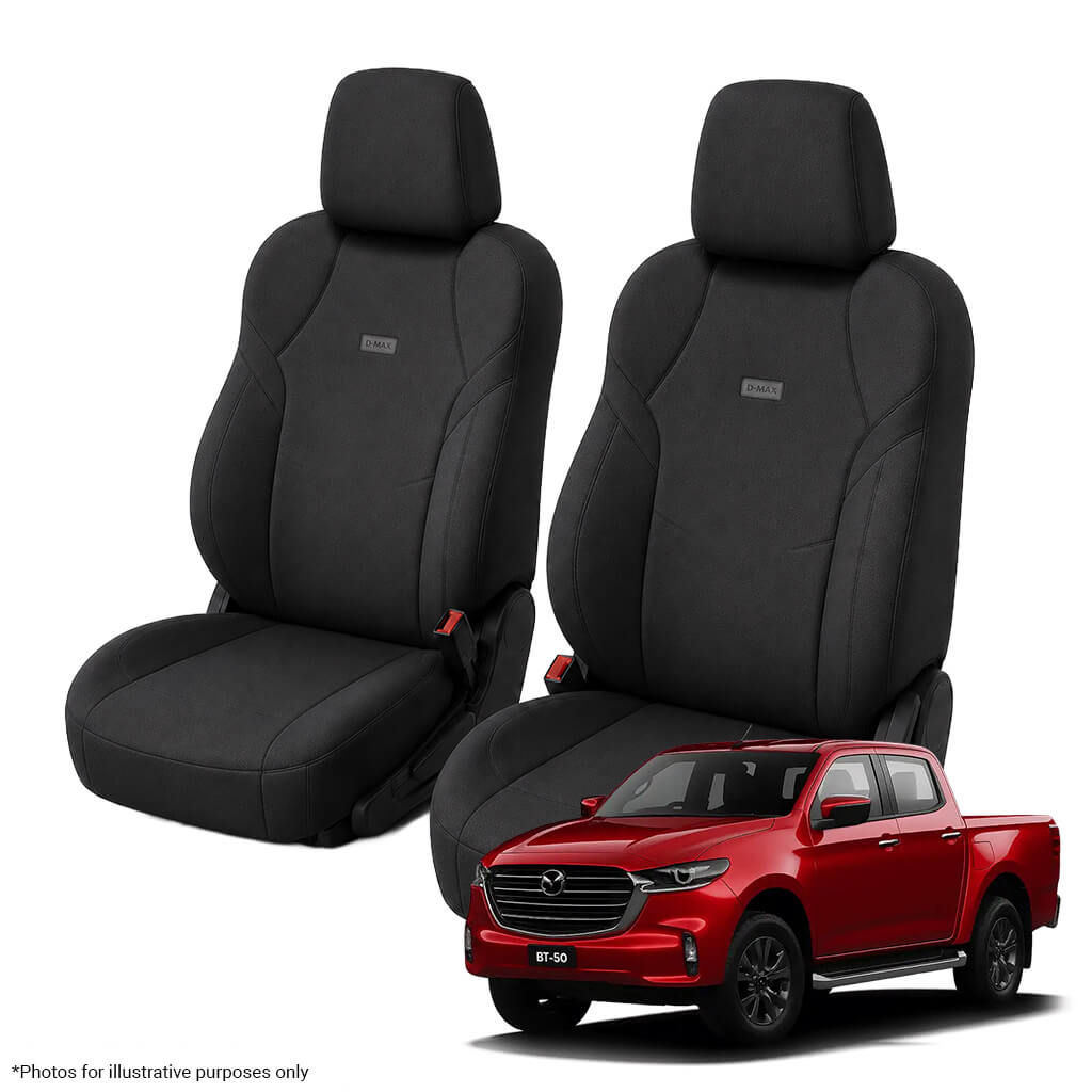 Mazda BT-50 (TF) Dual Cab Neoprene Front Seat Covers (07/2020-ON)