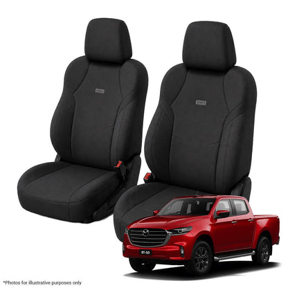 Mazda BT-50 (TF) Dual Cab Neoprene Front Seat Covers (07/2020-ON)