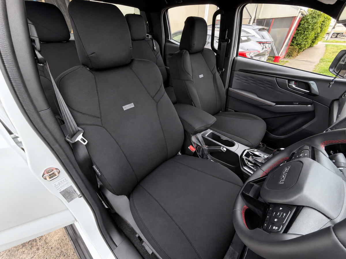 Mazda BT-50 (TF) Dual Cab Neoprene Seat Covers (07/2020-ON) - Two Row Bundle