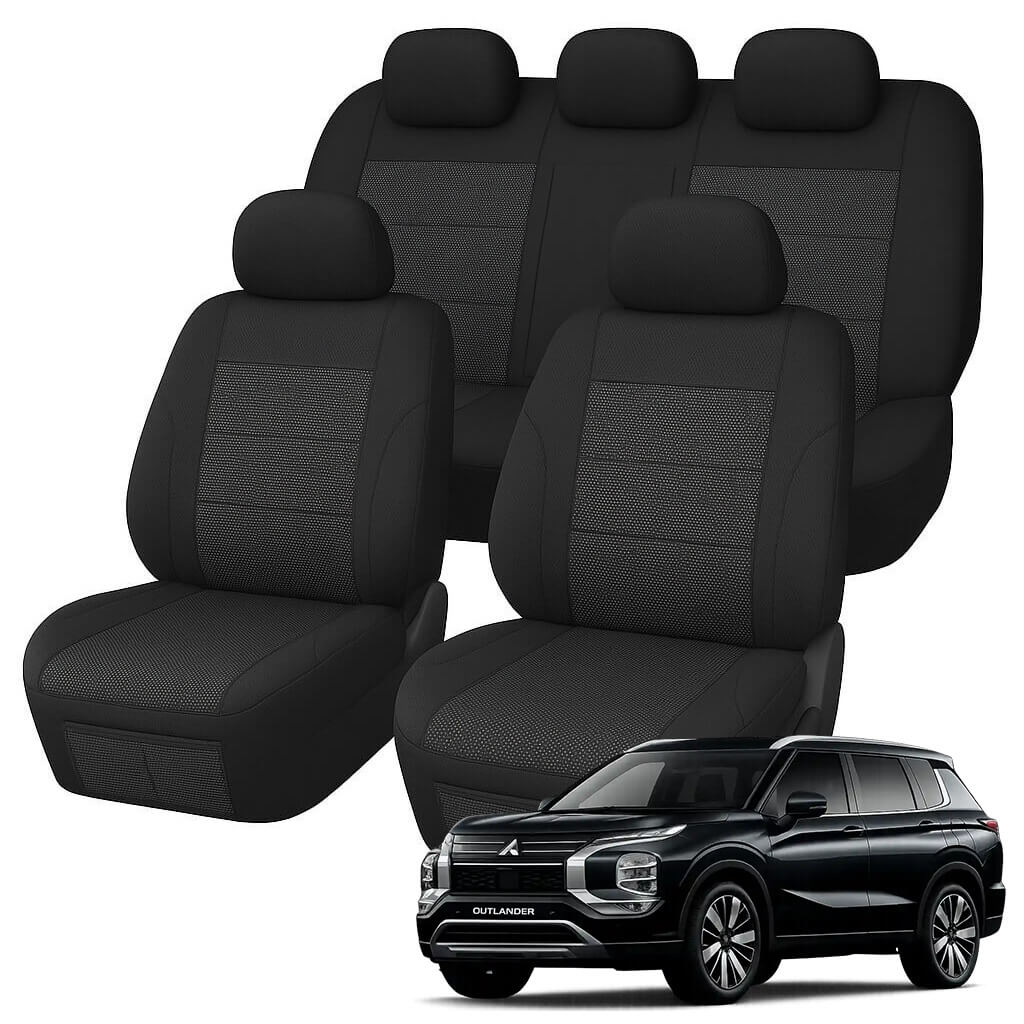 Mitsubishi Outlander ZM Comfort Jacquard Seat Covers (08/2021-ON)