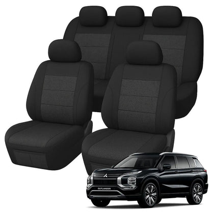Mitsubishi Outlander ZM Comfort Jacquard Seat Covers (08/2021-ON)