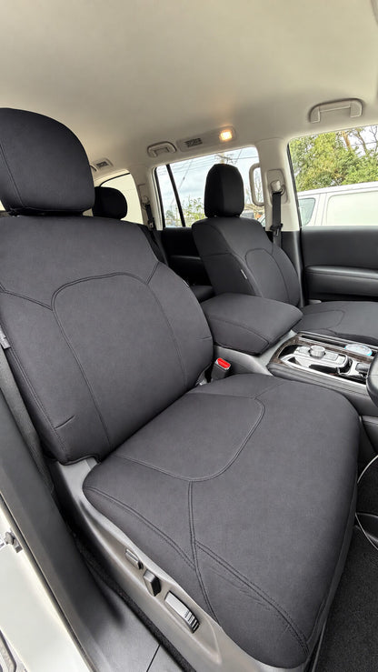 Nissan Patrol Y62 Neoprene Seat Covers (02/2013-ON) - Three Row Bundle