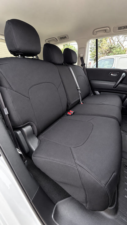 Nissan Patrol Y62 Neoprene Seat Covers (02/2013-ON) - Three Row Bundle