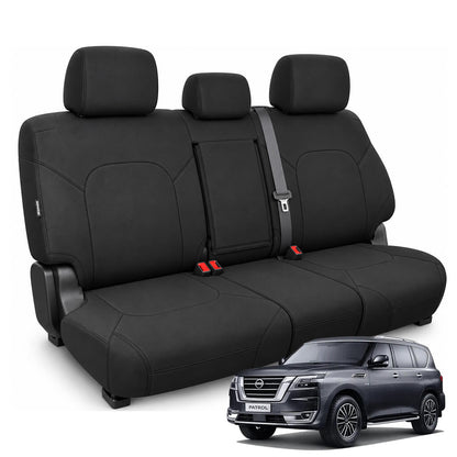 Nissan Patrol Y62 Neoprene Seat Covers (02/2013-ON) - Three Row Bundle
