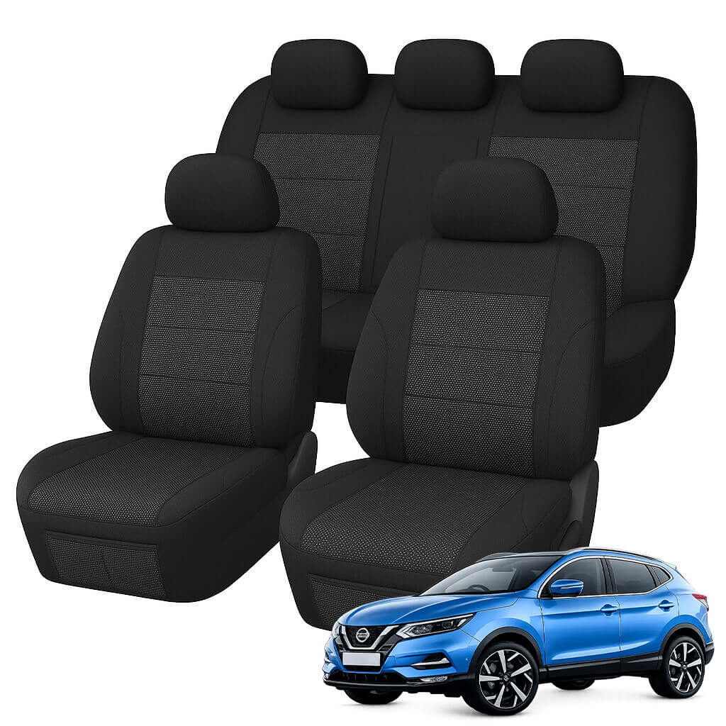 Nissan QASHQAI J11 Series 2 Comfort Jacquard Seat Covers (09/2017-05/2022)