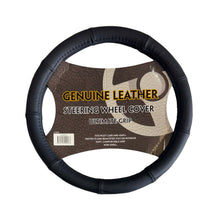 Genuine Leather Steering Wheel Cover (Style 03)