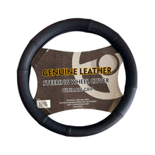 Genuine Leather Steering Wheel Cover (Style 04)